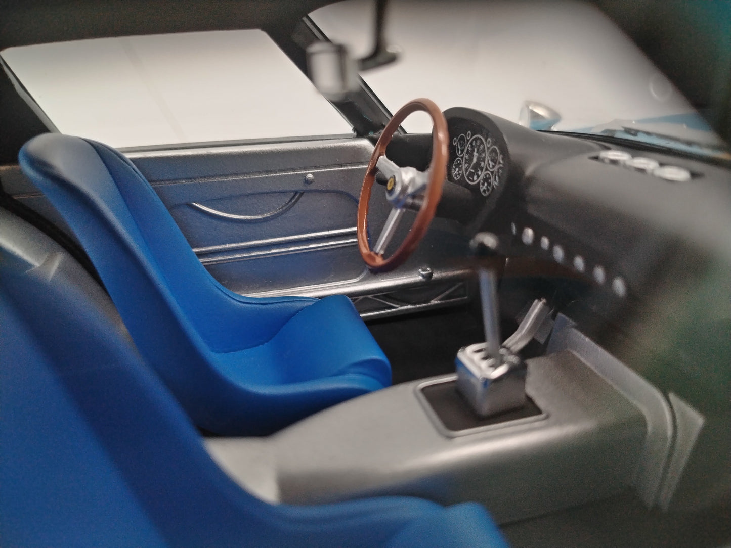 GT Spirit 1/18 Ferrari 250GTO 112 Blue Simulation Car Model Ornaments