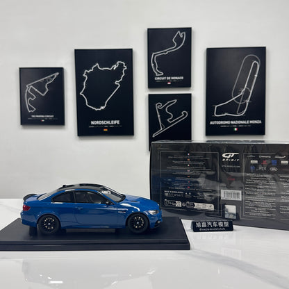 GT Spirit 1/18 BMW M3 E92 Blue GT941