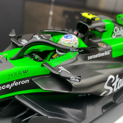 minichamps 1/18 STAKE F1 TEAM KICKSAUBER C44 Zhou Guanyu CHINAGP2024 Price 1368 147240524