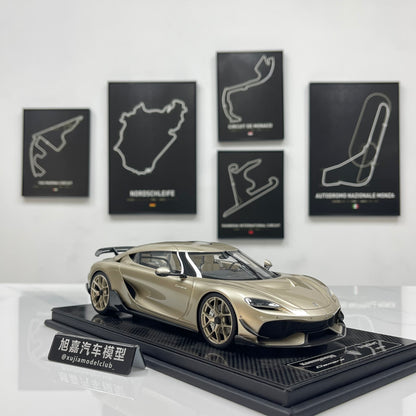 FrontiArt 1/18 Koenigsegg Gemera - Champagne - FA207