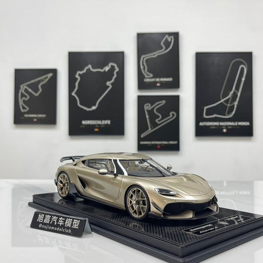 FrontiArt 1/18 Koenigsegg Gemera - Champagne - FA207