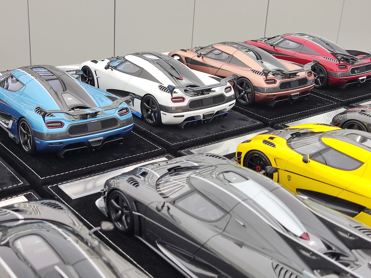 HH Model 1/18 Koenigsegg Agera RS Limited Edition Simulation Car Model