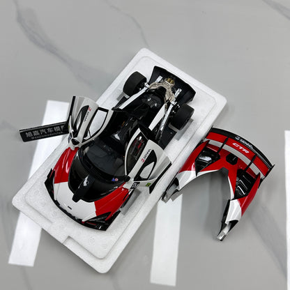 LCD 1/18 McLaren Senna GTR (Red/White) LCD18016-RW