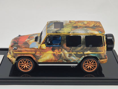 MH 1/18 Mercedes-Benz AMG G63 Jagdpanther Limited Edition Simulation Model Car