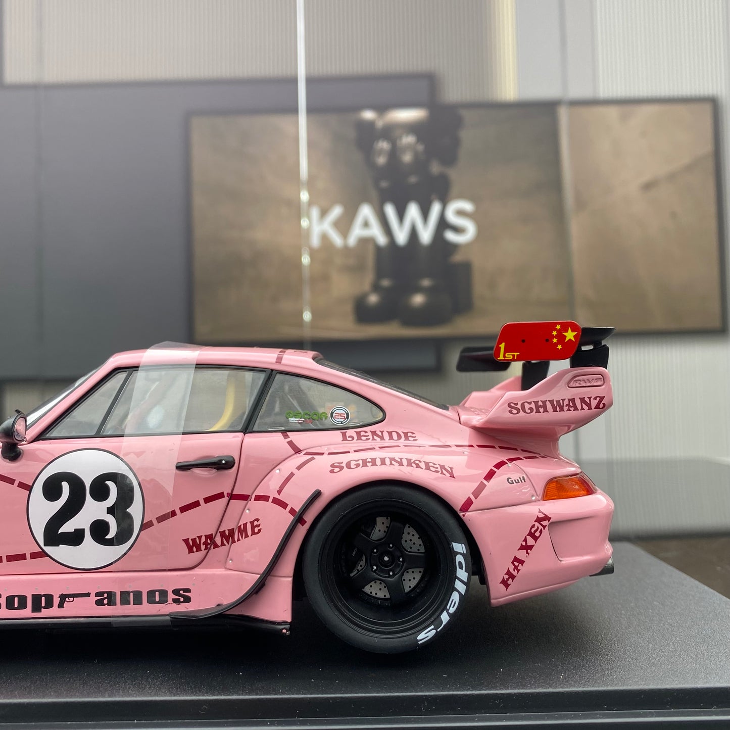solido 1/18 Porsche RWB BODYKIT #23 alloy car model ornaments