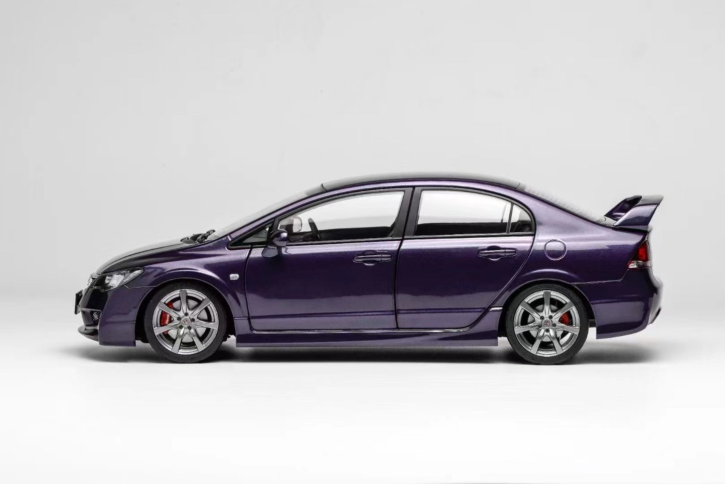 MH 1/18 Honda Civic TYPE R (FD2) 2007 Alloy Fully Opened Simulation Car Model Ornaments