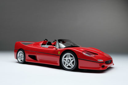 Amalgam 1/18 Ferrari F50 convertible high-end simulation car model ornaments