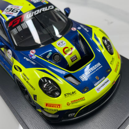Spark 1/18 Porsche 911 (992) GT3 R – 2025 Spa 24 Hours Runner-up (Green Livery) – 18SB081