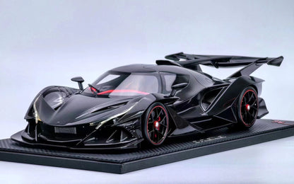 Peako 1/12 Apollo IE full carbon fiber color high-end simulation car model ornament gift