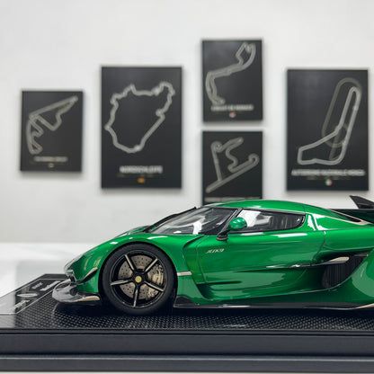 FrontiArt 1/18 Koenigsegg Jesko – Green (FA208)