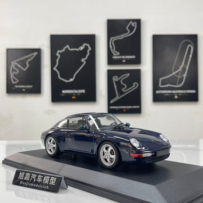 MINICHAMPS 1/18 Porsche 911 (993) 1993 Metallic Blue 155061100