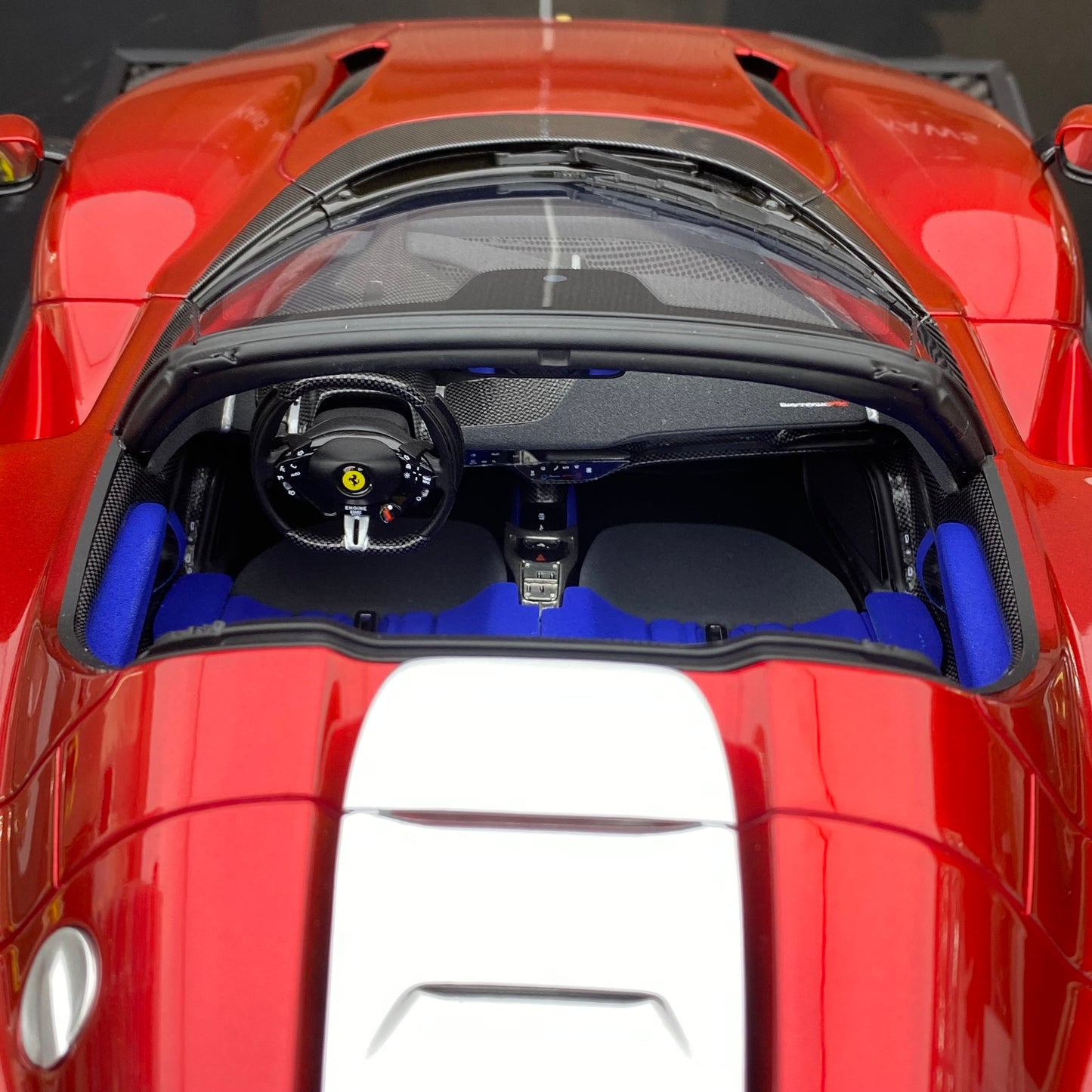 BBR 1/12 Ferrari SP3 Ferrari Daytona SP3 supercar simulation car model ornaments