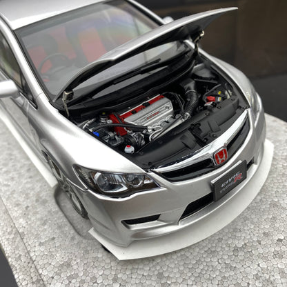 MH 1/18 Honda civic FD2 alloy full open simulation car model ornaments
