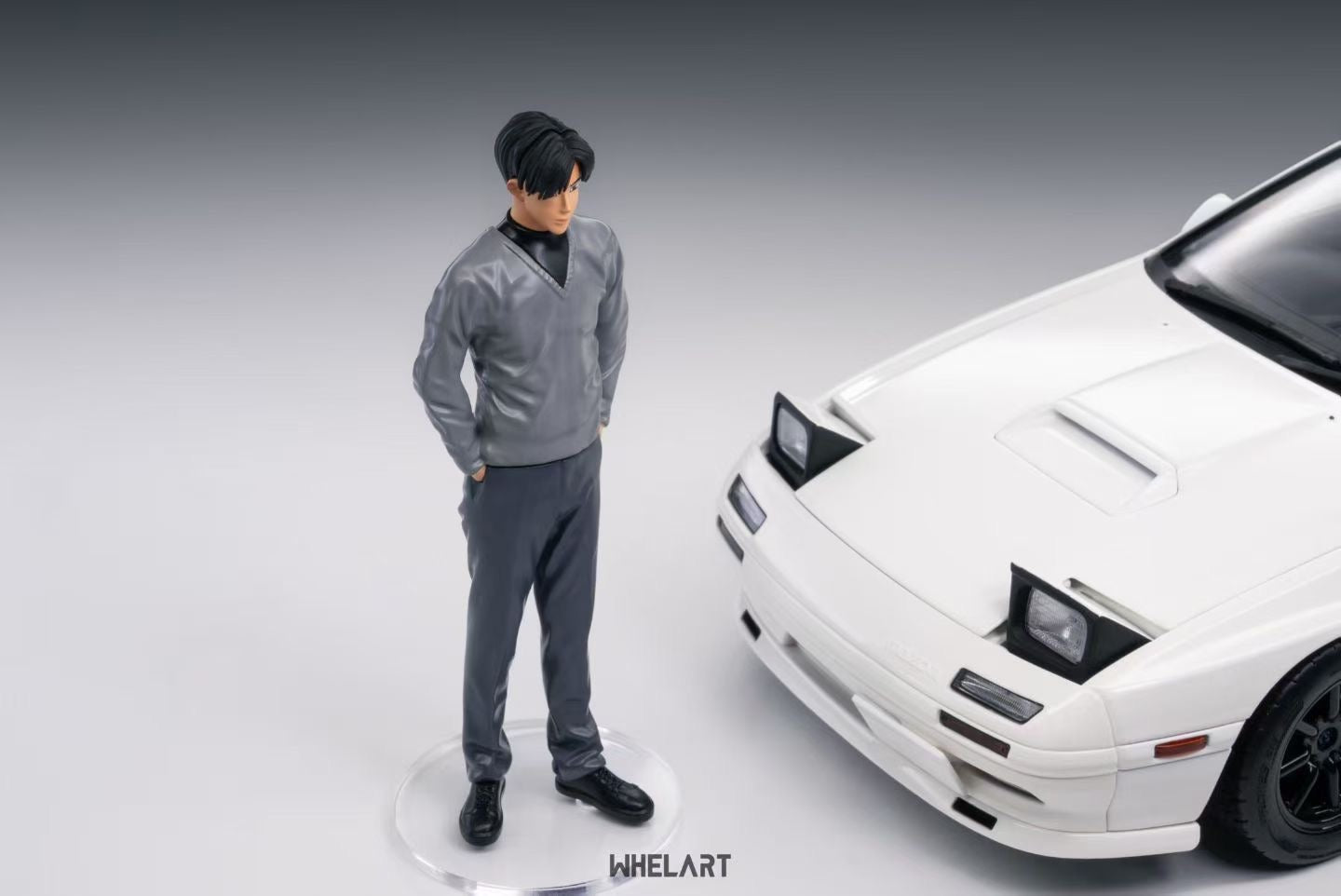 WHELART 1/18 Mazda RX7 FC3S Diecast Car Model