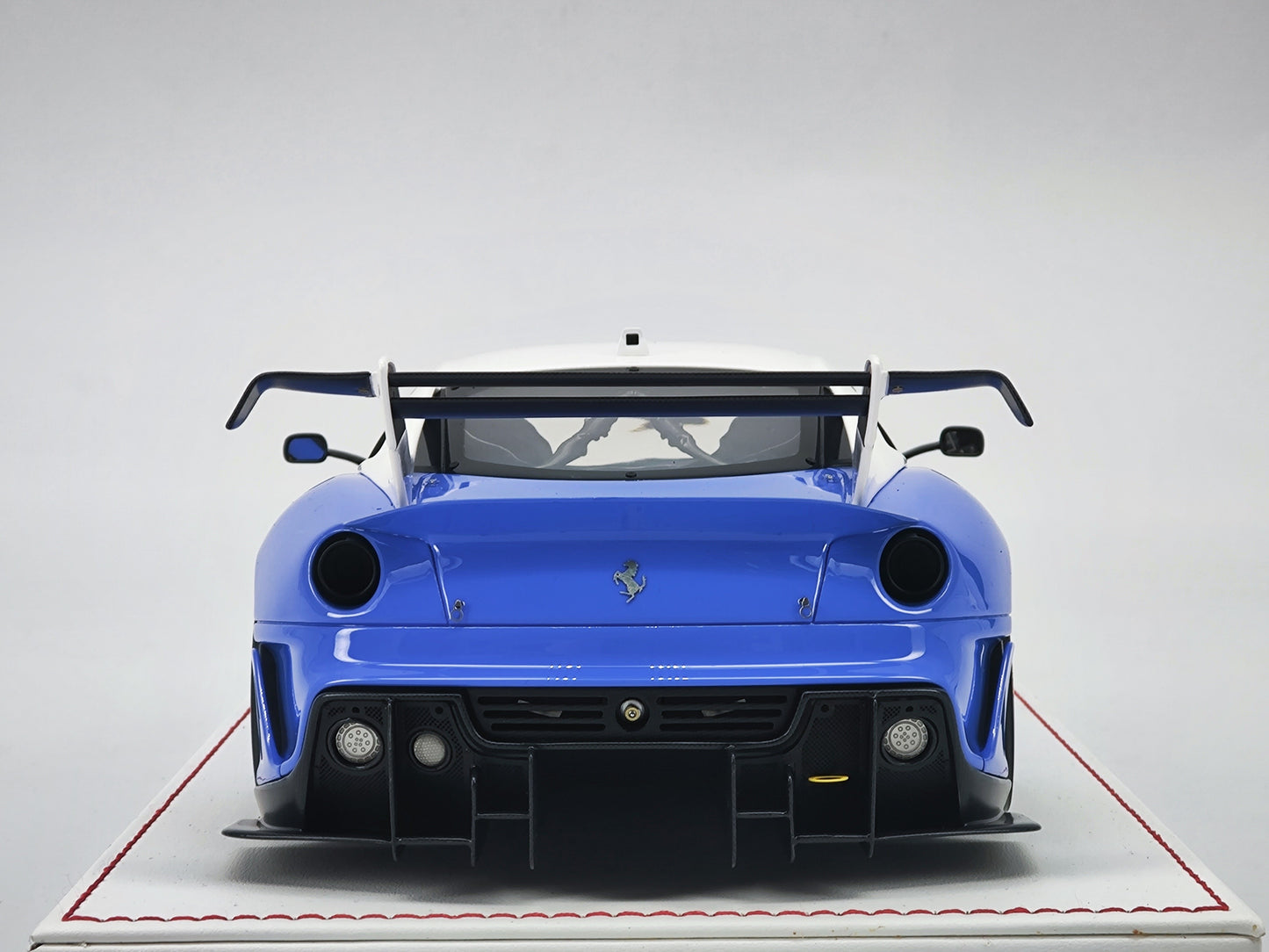 DG 1/18 Ferrari 599 XX EVO #70 Blue Simulation Car Model