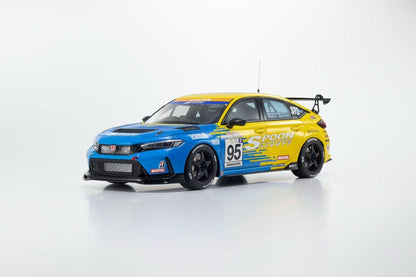 Kyosho 1:18 Honda Civic (FL5) SPOON #95 Resin Model KSR18067Y