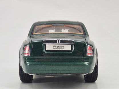 Kyosho 1/18 Rolls-Royce Phantom Peninsula Green Alloy Model Car