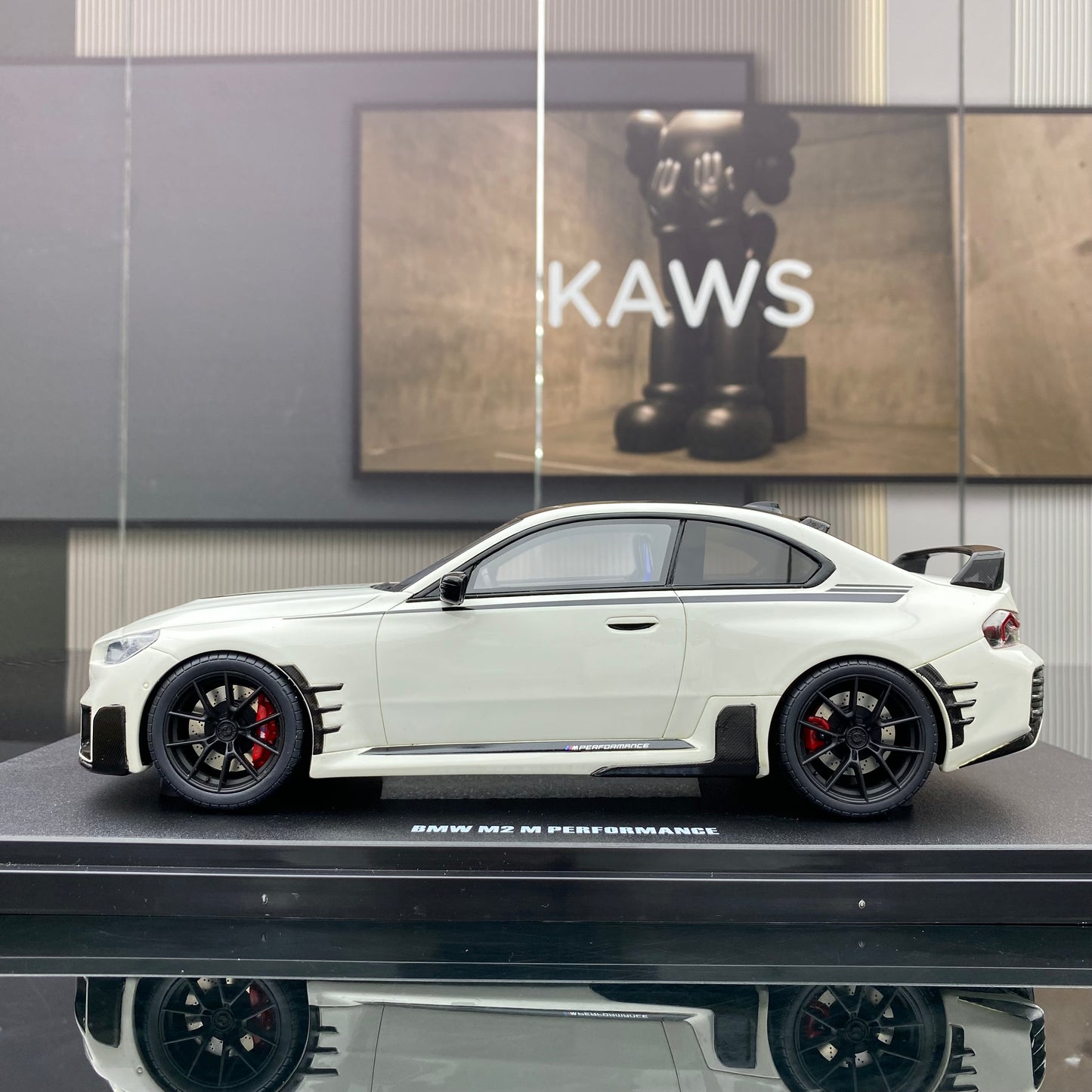 GT Spirit 1/18 BMW M2 M PERFORMANCE white simulation car model ornaments