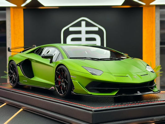 MR 1:18 Lamborghini Aventador SVJ Verde Alceo 98/99  DDJ097