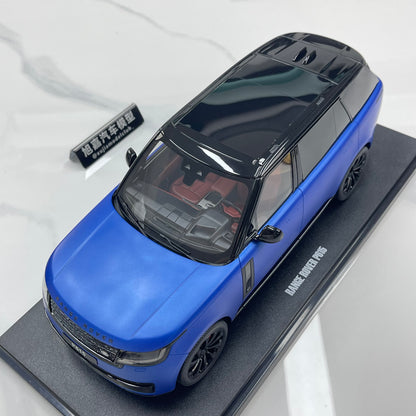 GT Spirit 1/18 Land Rover Range Rover P615 SV Blue GT540