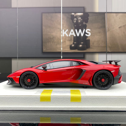 MAKE UP 1/18 Lamborghini Aventador LP750-4 SV limited edition car model