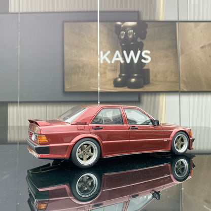 OTTO 1/18 Mercedes-Benz RAUH-WELT REPUBLIK 190E 2,5-16 ALMANDINE model