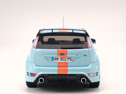 OTTO 1/18 Ford FOCUS MK2 RS LE MANS Orange Stripe Simulation Car Model Ornaments