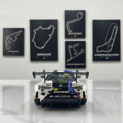MINICHAMPS 1/18 BMW M4 GT3 TEAM WRT 12H BATHURST 2025 White Paint 110252046
