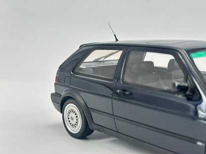 OTTO 1/18 Volkswagen GOLF MK2 GTI EDITION Blue Resin Model Car