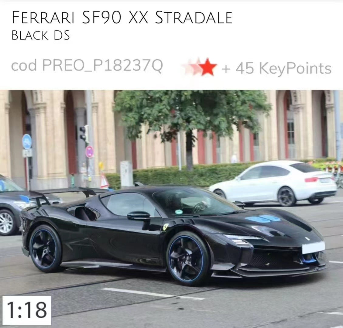 pre-sell BBR 1/18 Ferrari SF90 XX Stradale limited edition car model ornament