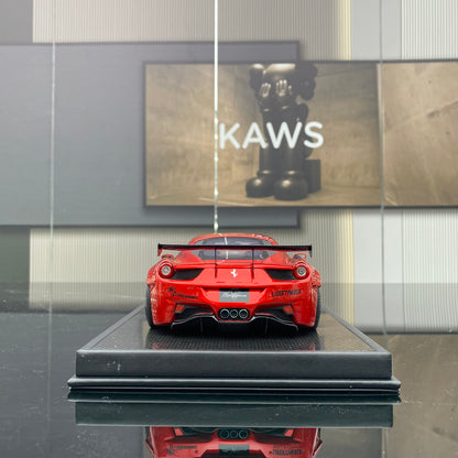 Ferrari 458 GT 1.0 Burgundy Edición Limitada Modelo BBA 1/18