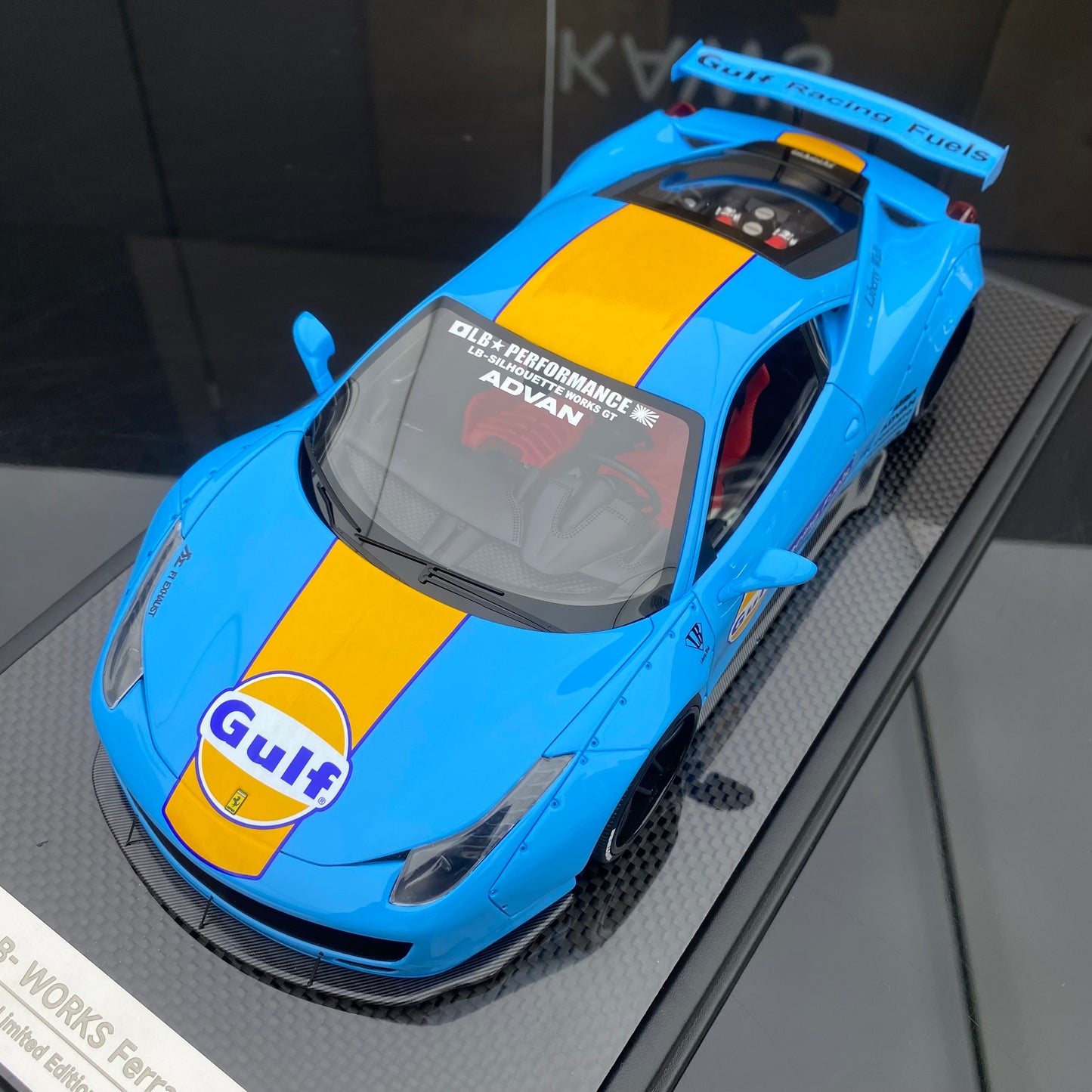 BBA MODEL 1/18 Ferrari 458GT Limited Edition Car Model Ornaments Gift