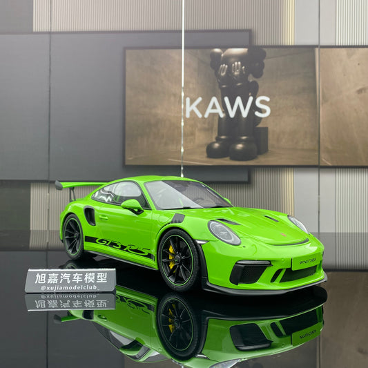 GT Spirit 1/12 Porsche 911 (991.2) GT3RS green simulation car model