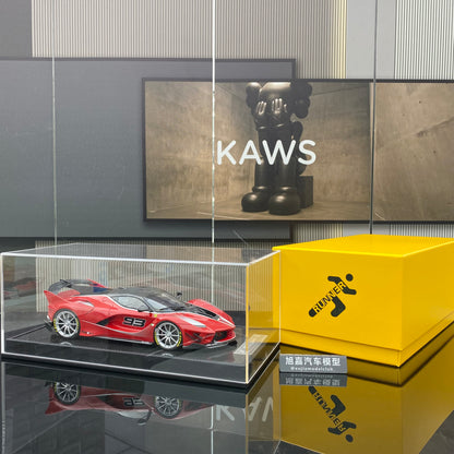 RUNNER 1/18 Ferrari FXX K EVO Simulation Car Model Ornaments Gift
