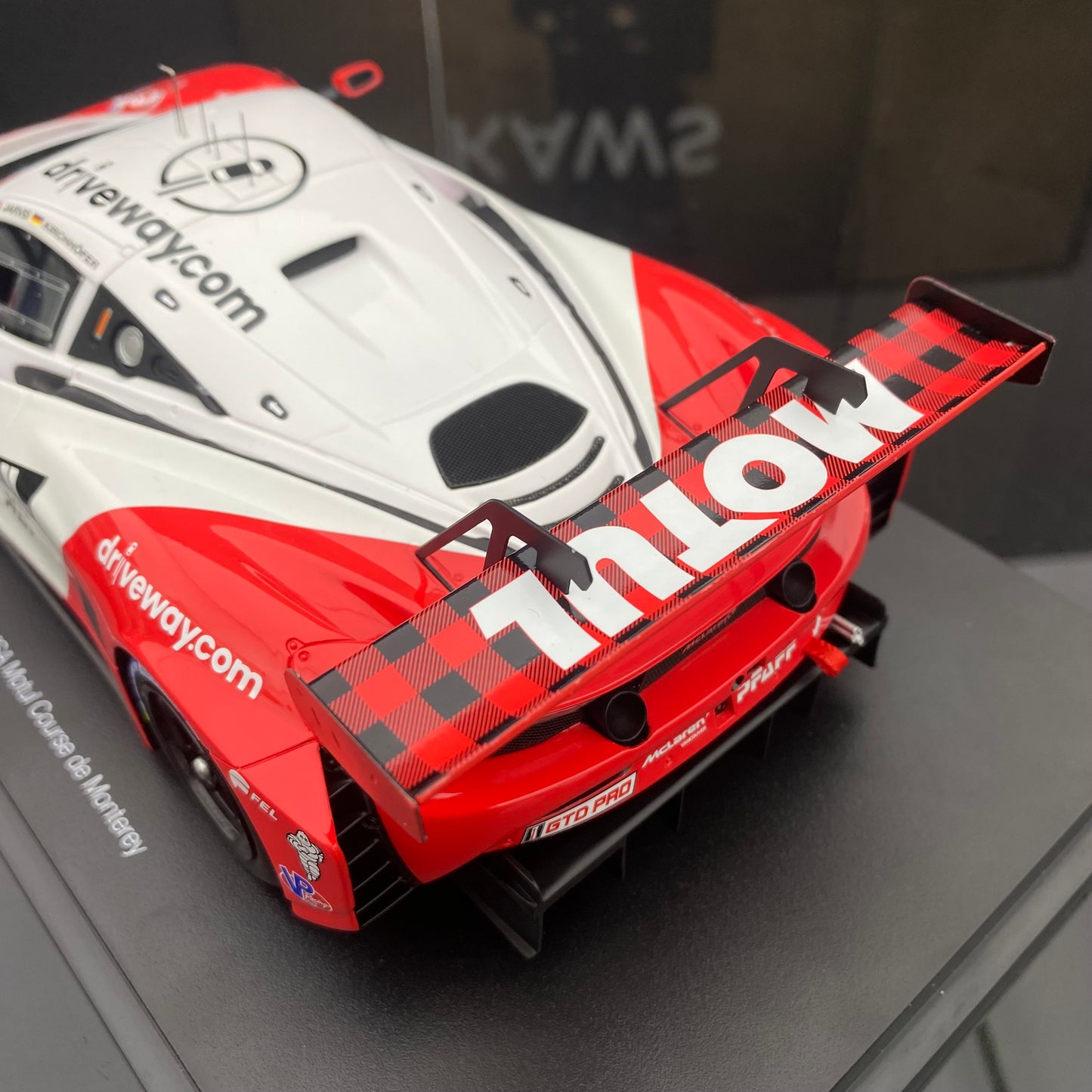 Topspeed 1/18 McLaren 720GT3 EVO #9 simulation car model collection ornaments