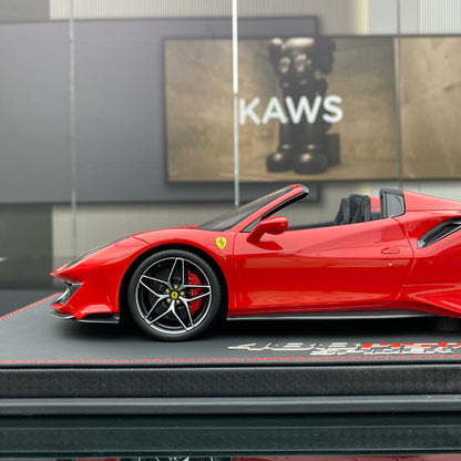 BBR 1/18 Ferrari 488 pista Spider convertible limited edition car model