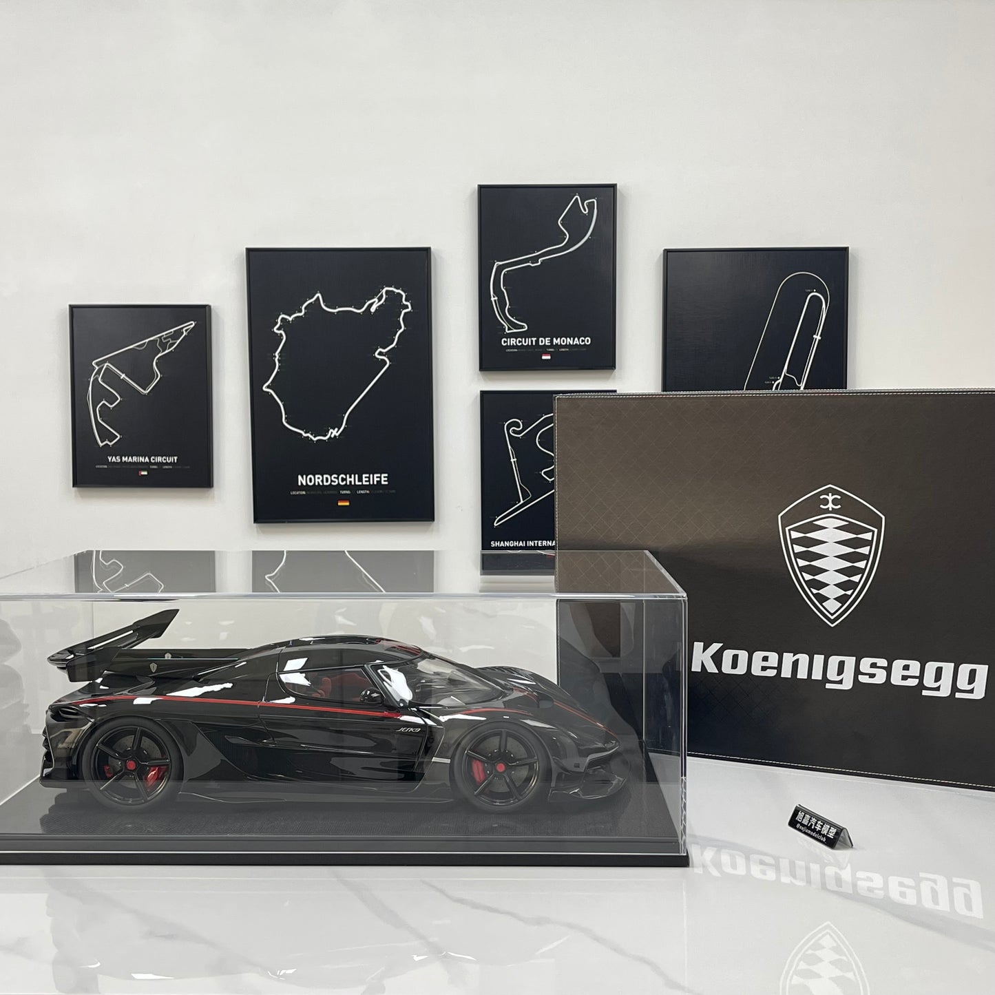 FRONTIART 1/8 Koenigsegg Jesko Full Carbon Limited Edition Model Car