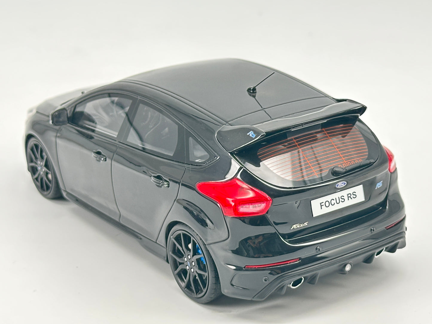 OTTO 1/18 Ford FOCUS RS SHADOW black simulation car model OT950