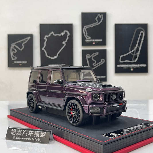 BBA MODEL 1/18 Brabus G800 Metallic Purple