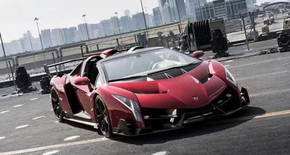 Modelo HH 1/18 Lamborghini Veneno Roadster modelo de coche simulado