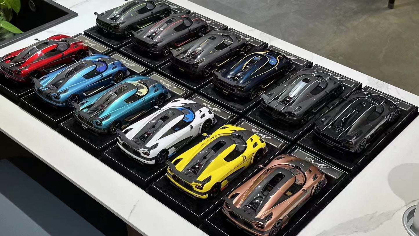 HH Model 1/18 Koenigsegg Agera RS Simulation Car Model Ornaments
