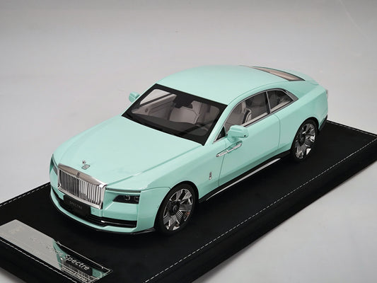 HH Model 1/18 Rolls-Royce Spectre Green Limited Edition Car Model Decoration