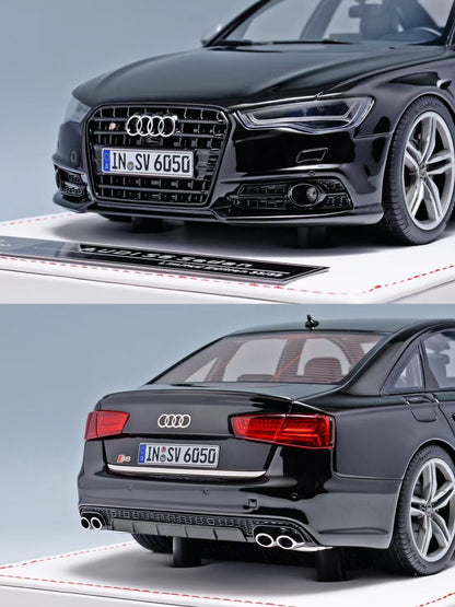 IVY Tailor 1/18 AUDI Audi S6 Sedan resin car model birthday gift ornament