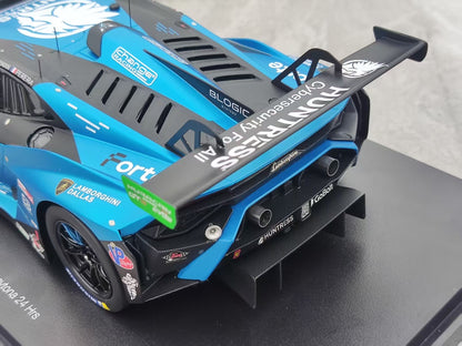 TOPSPEED 1/18 Lamborghini Huracán GT3 EVO2 #78 Forte Racing – Blue Livery (TS0685)