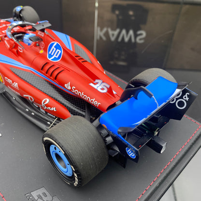 BBR1/18 Ferrari Miami #16 Charles Leclerc 3rd place racing car model