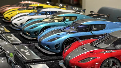 HH Model 1/18 Koenigsegg Agera RS Simulation Car Model Ornaments