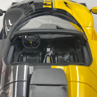 BBR 1/12 Ferrari SP3 Daytona 599+1 Spider Modena Yellow BBR1217O
