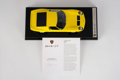 Amalgam 1/18 Lamborghini Miura P400 SV simulation car model