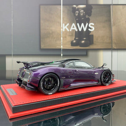 PEAKO 1/18 Pagani Zonda Viola(1 of1) Purple Limited Edition Car Model Ornament Gift