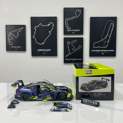 MINICHAMPS 1/18 BMW M4 GT3 EVO – TEAM WRT - 1812KM QATAR 2025 Blue Livery 110252146